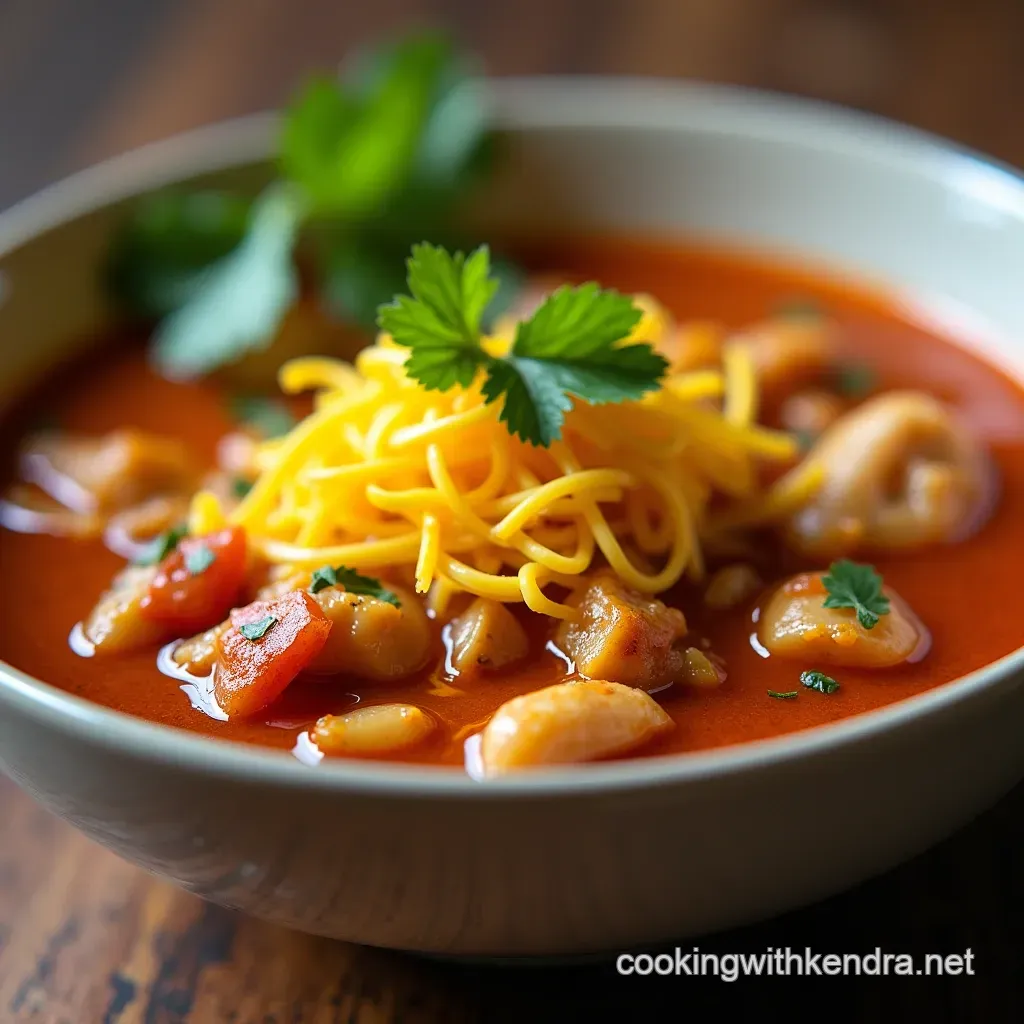 Smoky & Savory: Best Slow Cooker Chicken Tortilla Soup Recipe